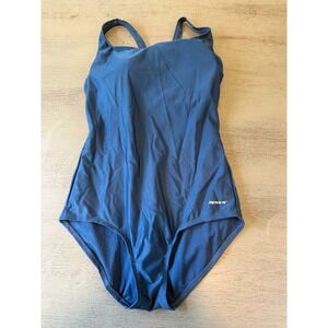 blue SPORTI  one piece swimsuit size 14